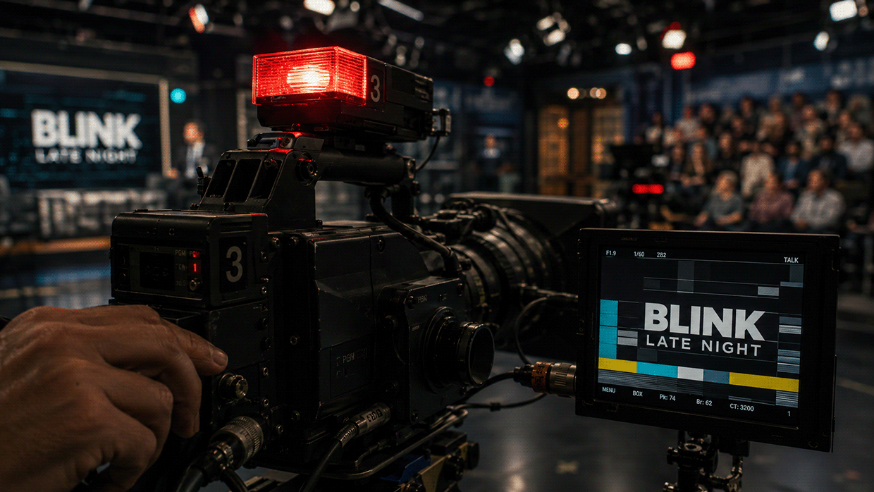 BLINK — Live Late-Night Broadcast Image 0