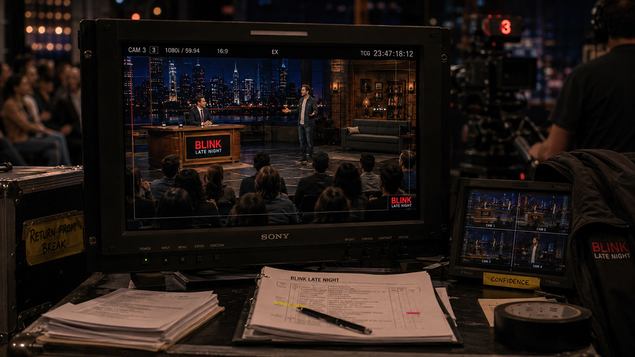BLINK — Live Late-Night Broadcast Image 8