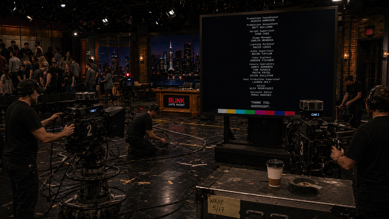 BLINK — Live Late-Night Broadcast Image 9