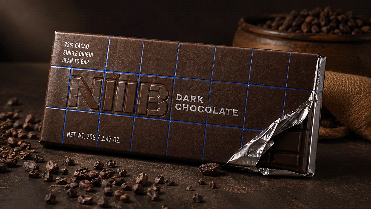 NIB — Chocolate Bar Identity & Grid System Image 0