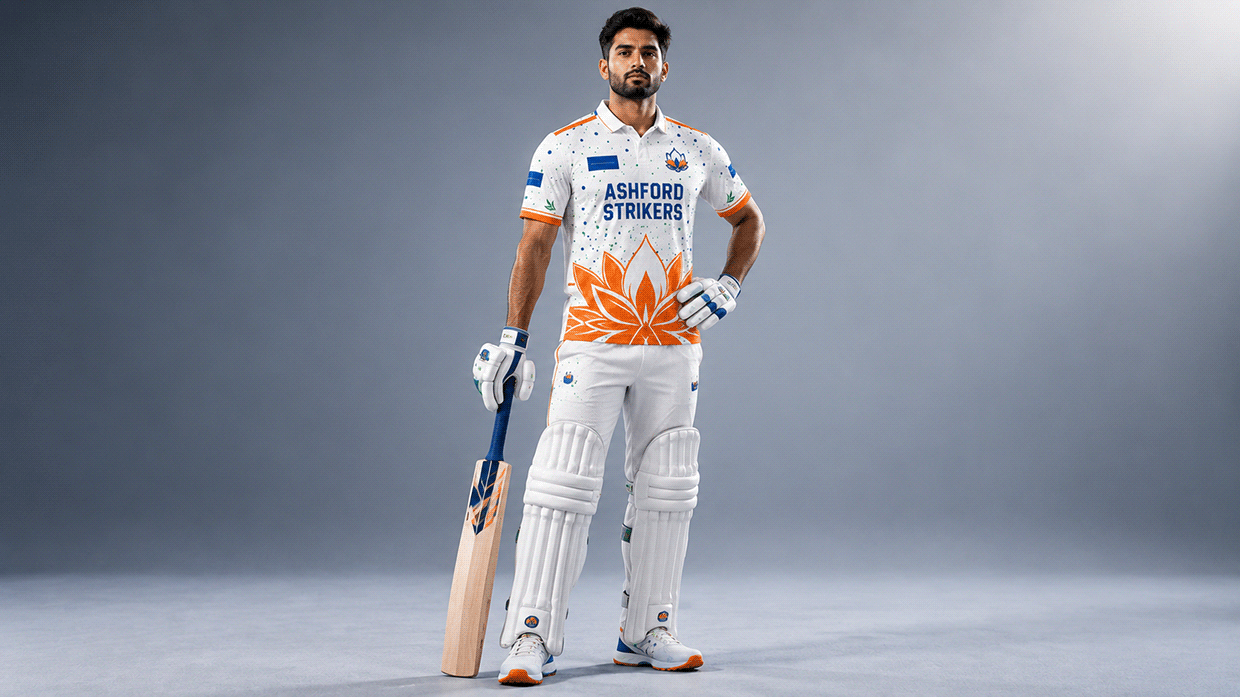 ASHFORD STRIKERS — Professional Cricket Franchise Kit Image 2