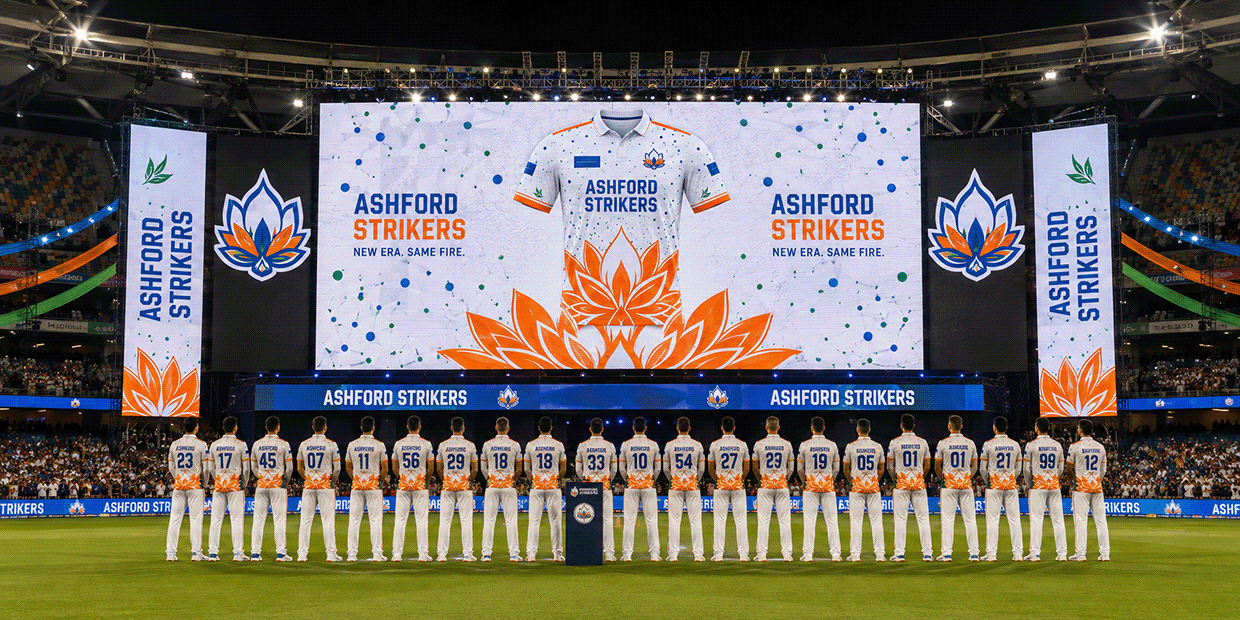 ASHFORD STRIKERS — Professional Cricket Franchise Kit Image 3