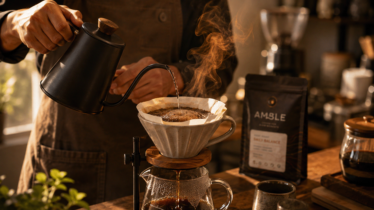 AMBLE — Specialty Coffee Brand & Packaging System Image 11