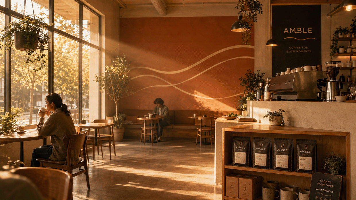 AMBLE — Specialty Coffee Brand & Packaging System Image 13