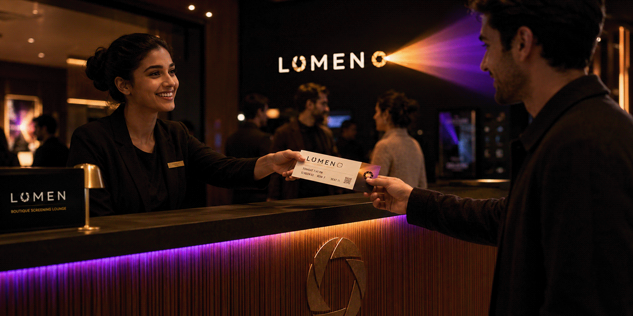 LUMEN — Boutique Screening Lounge Brand Image 3
