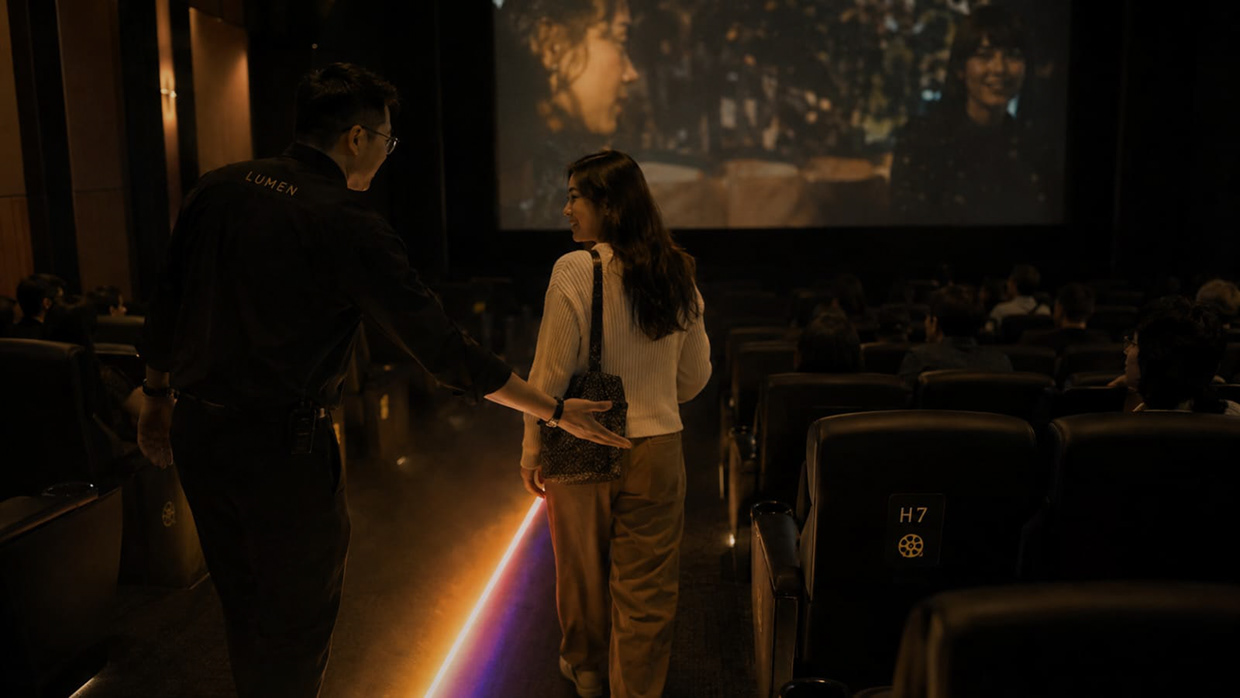 LUMEN — Boutique Screening Lounge Brand Image 7