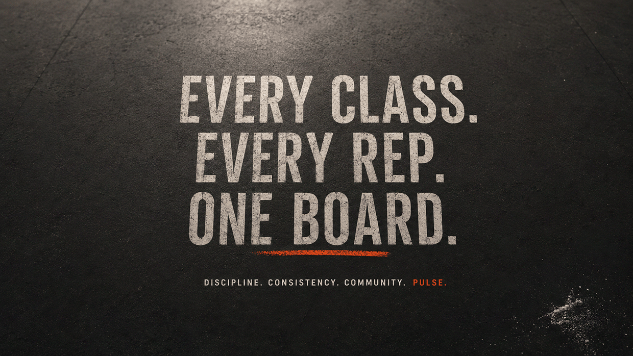 Title: PULSE — Boutique Fitness Brand Identity Image 0