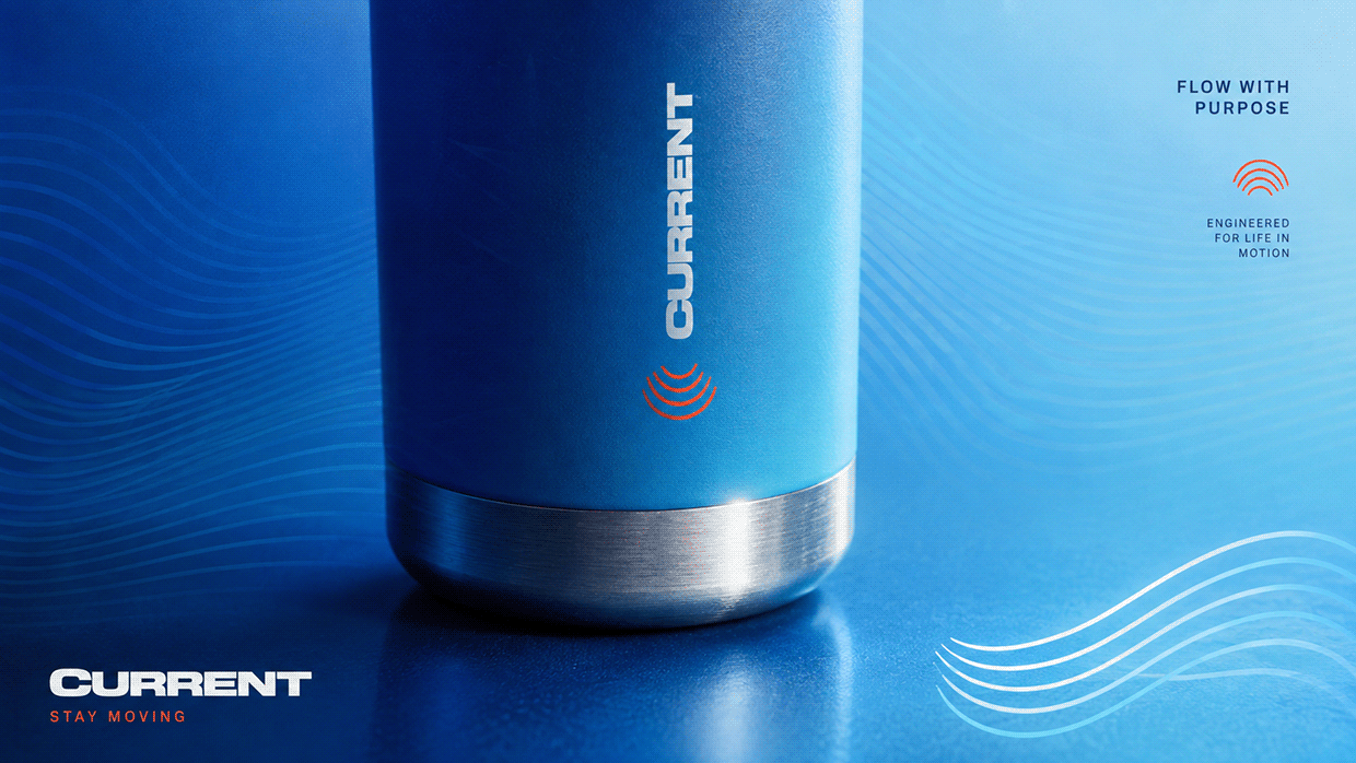 CURRENT — Insulated Water Bottle / Lifestyle & Motion Image 4