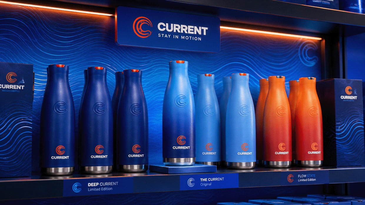 CURRENT — Insulated Water Bottle / Lifestyle & Motion Image 17