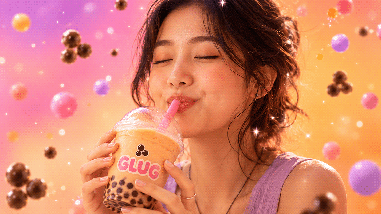 GLUG — Bubble Tea / Playful Lifestyle Image 8
