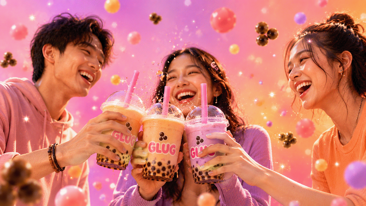 GLUG — Bubble Tea / Playful Lifestyle Image 9