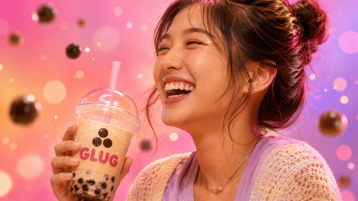 GLUG — Bubble Tea / Playful Lifestyle Image 11