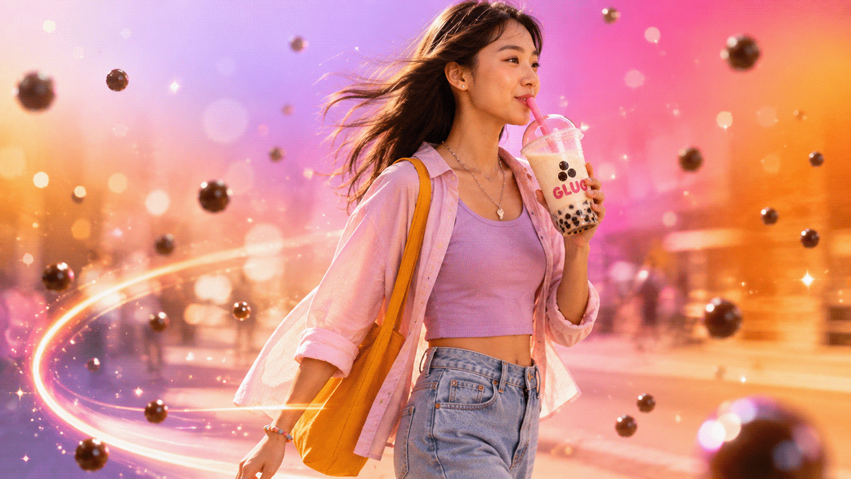 GLUG — Bubble Tea / Playful Lifestyle Image 12