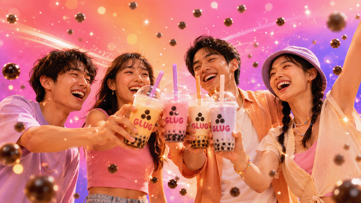 GLUG — Bubble Tea / Playful Lifestyle Image 13