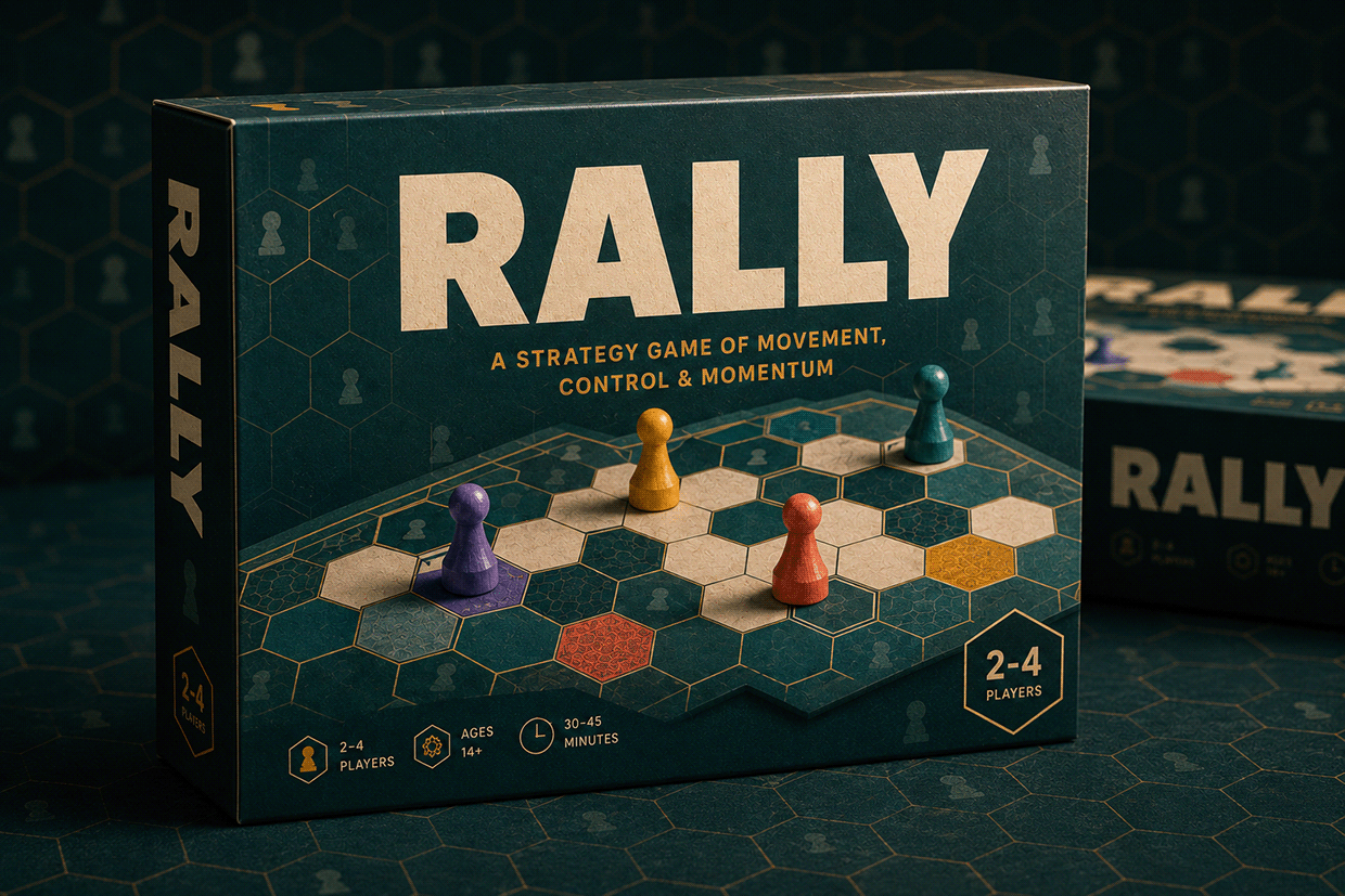 RALLY — Strategy Board Game / Tabletop Image 2