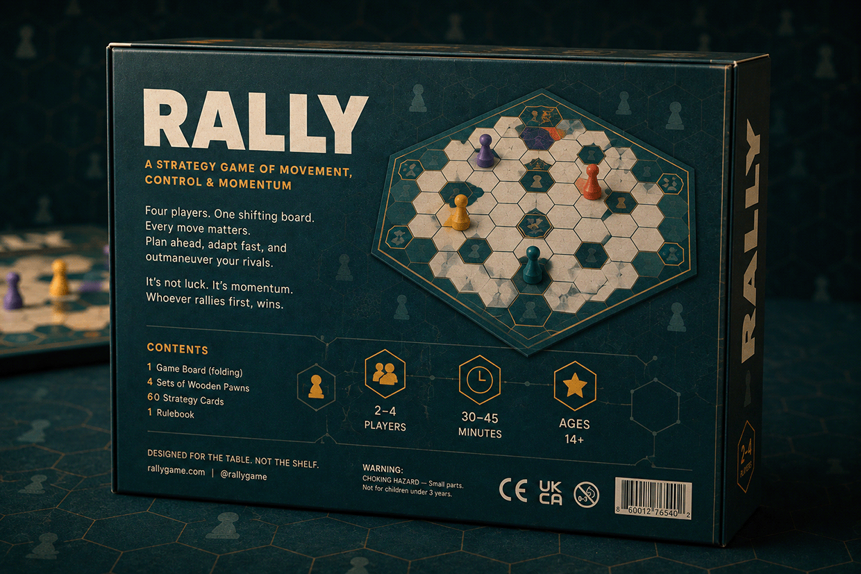 RALLY — Strategy Board Game / Tabletop Image 3