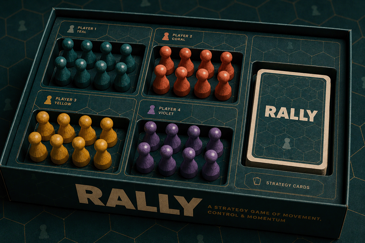RALLY — Strategy Board Game / Tabletop Image 4