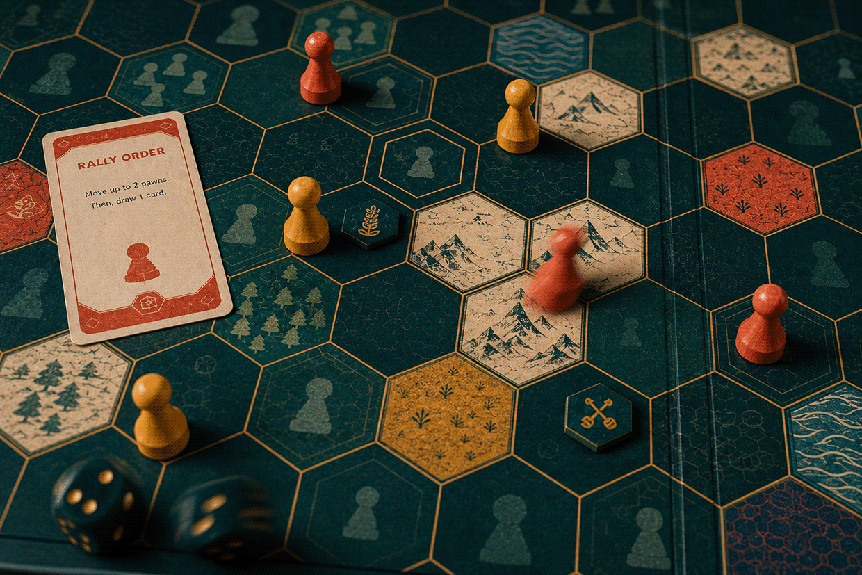 RALLY — Strategy Board Game / Tabletop Image 6