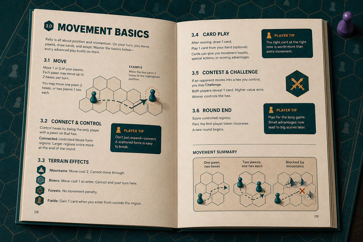 RALLY — Strategy Board Game / Tabletop Image 8