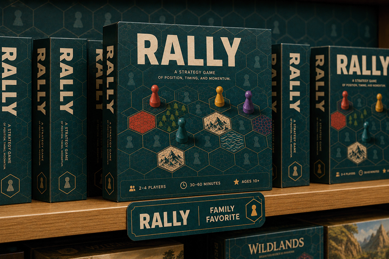 RALLY — Strategy Board Game / Tabletop Image 12