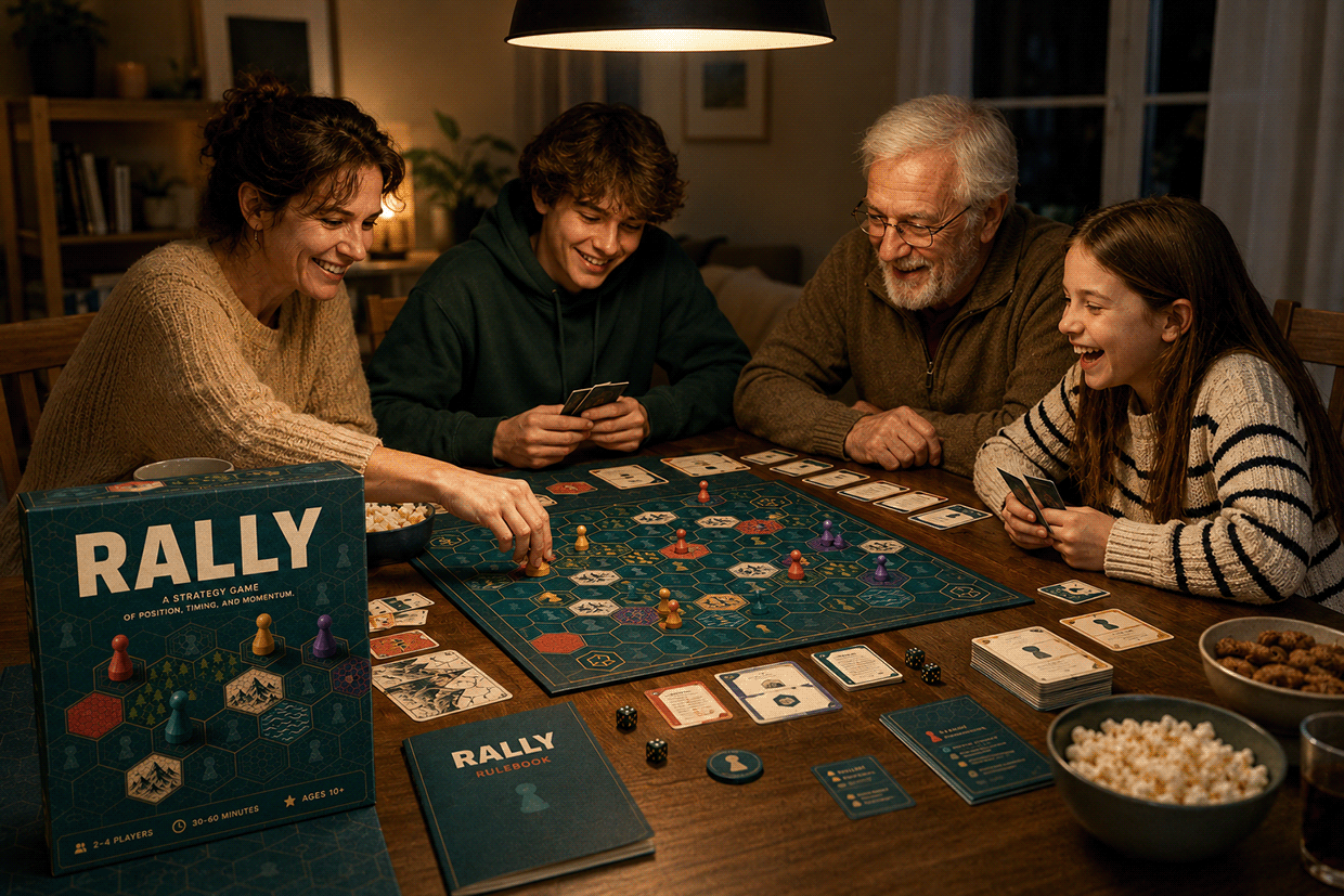 RALLY — Strategy Board Game / Tabletop Image 13