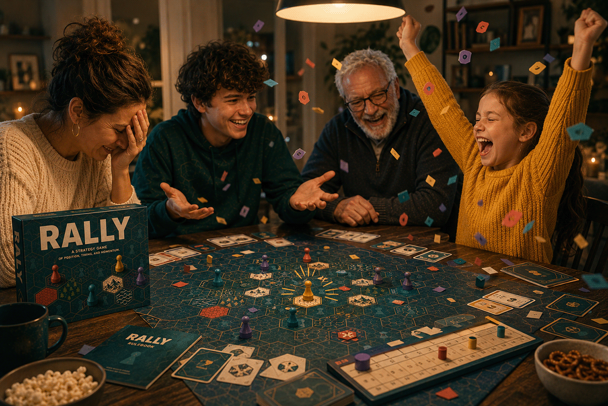RALLY — Strategy Board Game / Tabletop Image 16