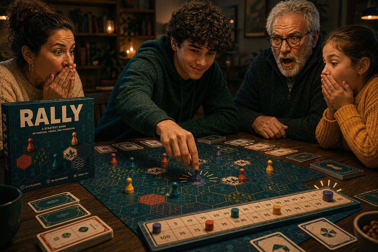 RALLY — Strategy Board Game / Tabletop Image 19
