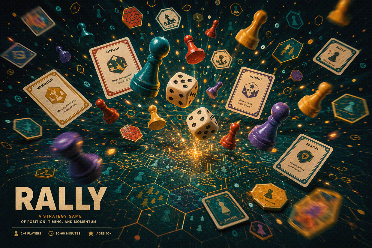 RALLY — Strategy Board Game / Tabletop Image 21