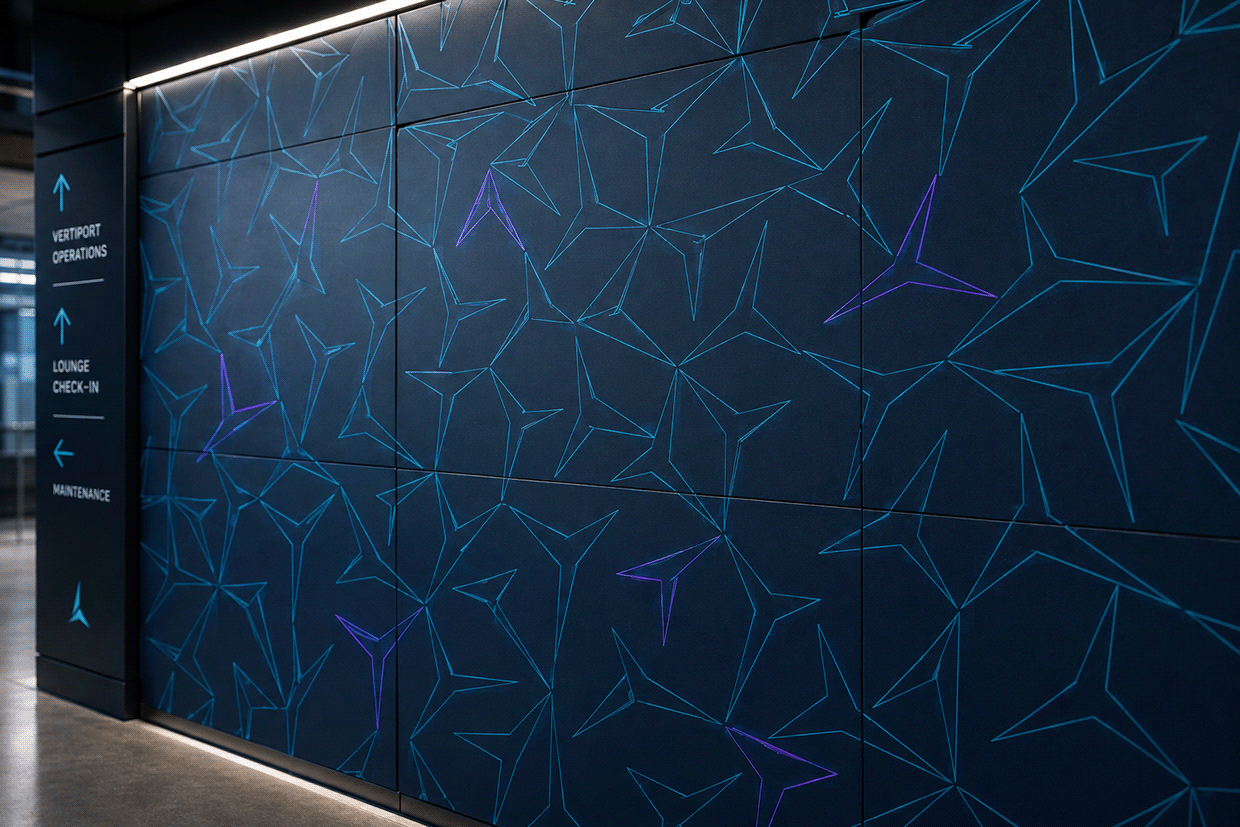 VECTOR — Electric Vertical Aviation Brand Identity Image 5