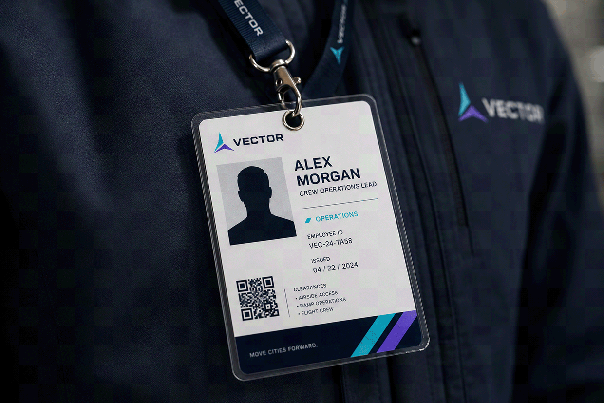 VECTOR — Electric Vertical Aviation Brand Identity Image 6