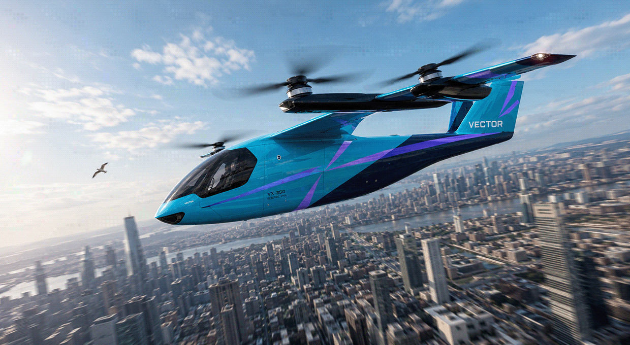 VECTOR — Electric Vertical Aviation Brand Identity Image 9
