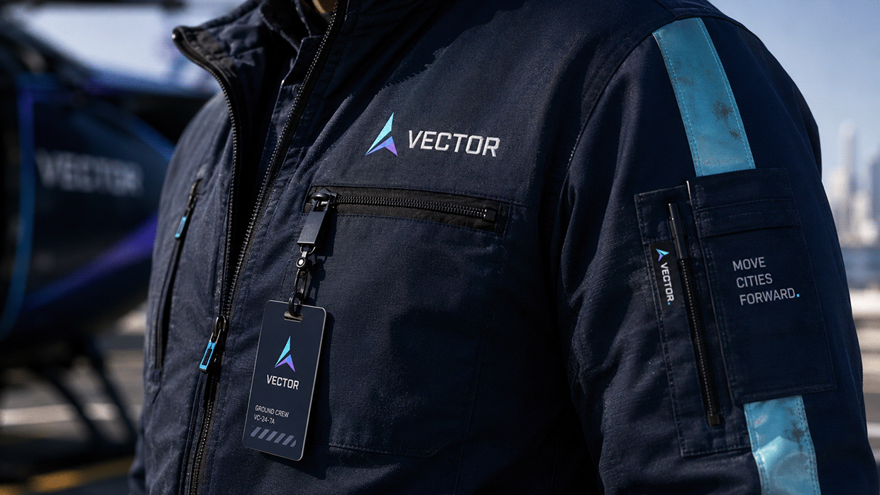 VECTOR — Electric Vertical Aviation Brand Identity Image 25