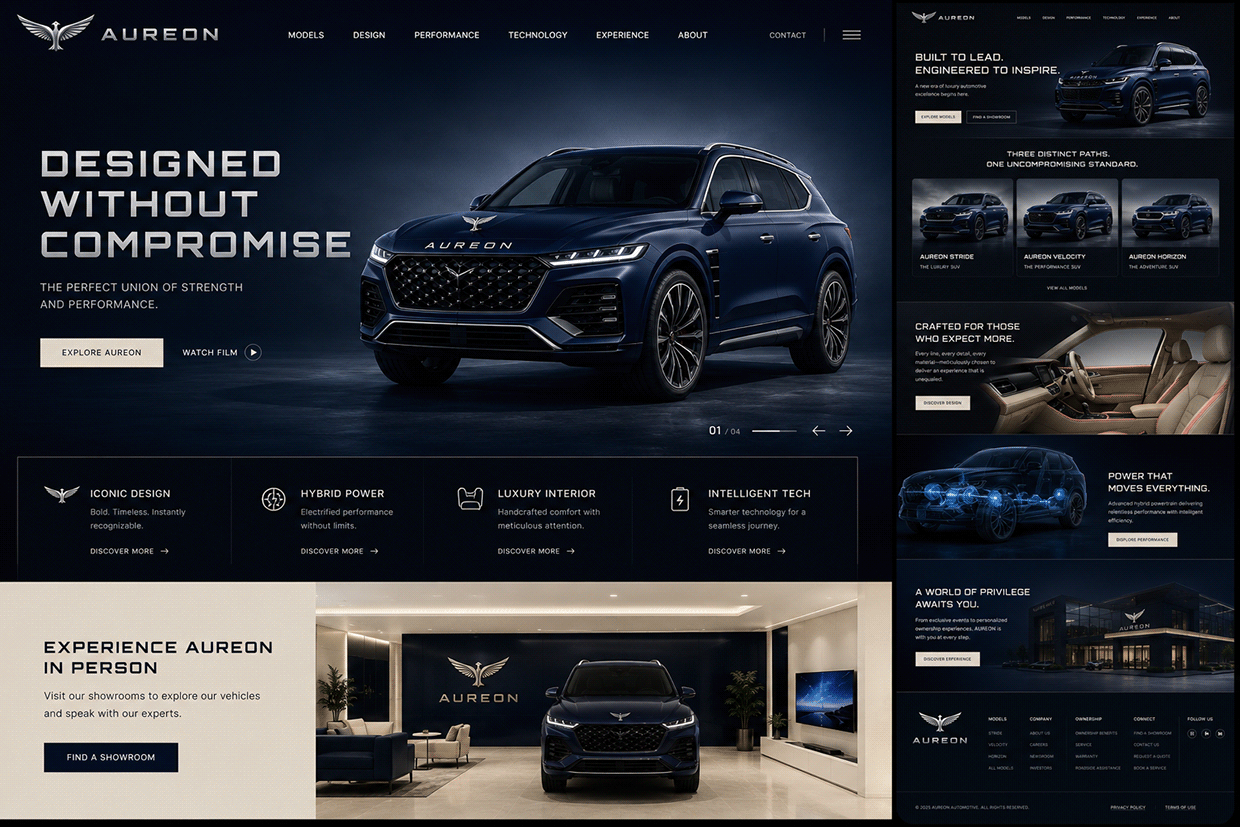 AUREON — Luxury Automotive / Reveal Campaign Image 16