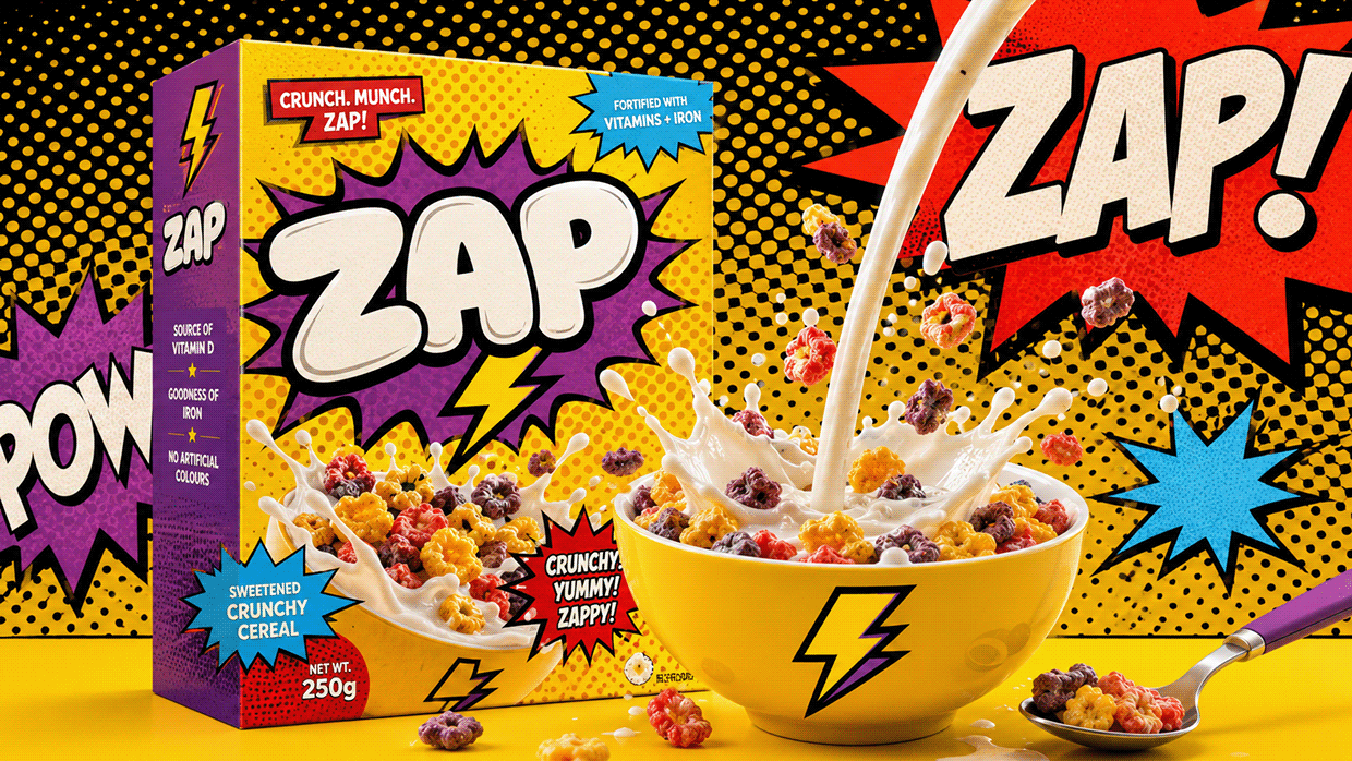 ZAP — Kids' Cereal / Playful Breakfast