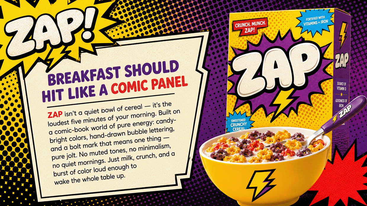 ZAP — Kids' Cereal / Playful Breakfast Image 0