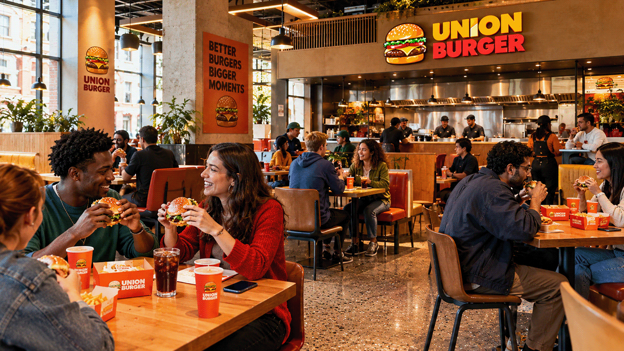 UNION BURGER — Global Fast-Food/ Brand Campaign Image 4
