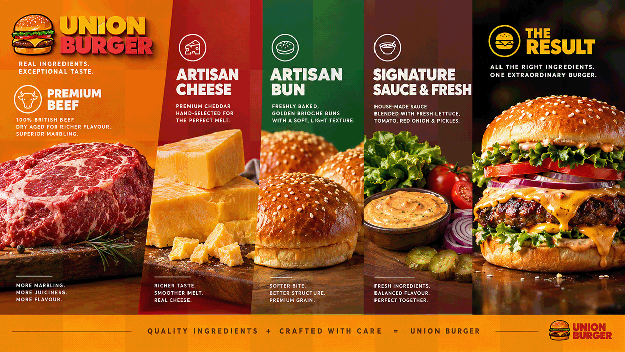 UNION BURGER — Global Fast-Food/ Brand Campaign Image 9