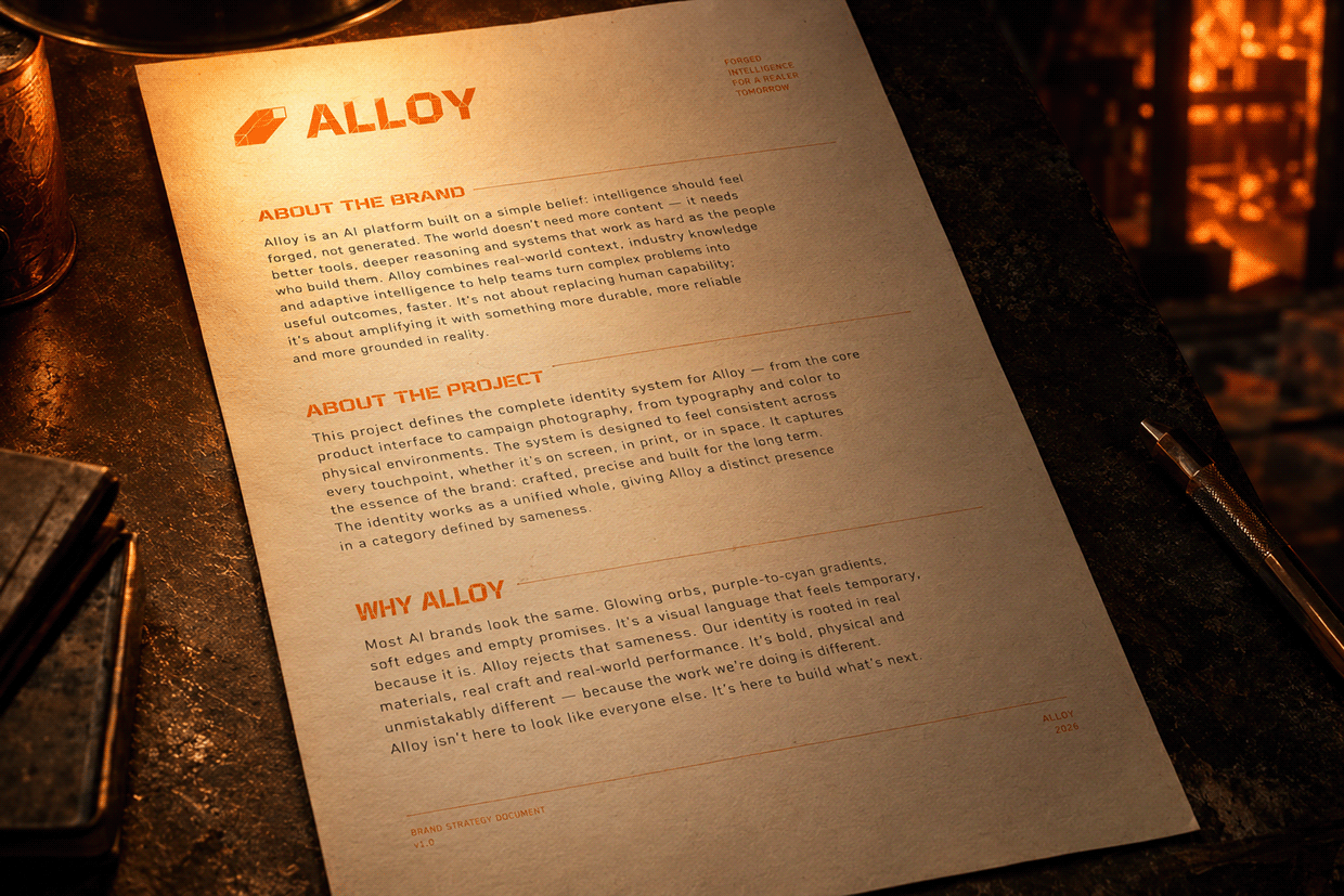 Alloy — AI Platform Brand & Product Identity Image 3