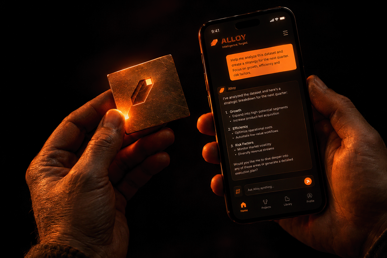 Alloy — AI Platform Brand & Product Identity Image 4