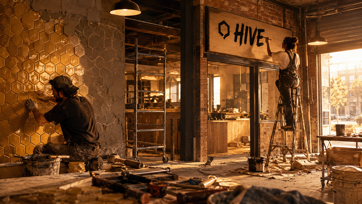 HIVE - Pizza Brand Design Image 6
