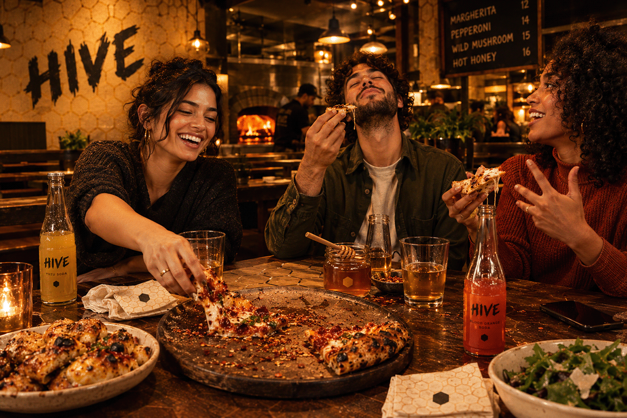 HIVE - Pizza Brand Design Image 18