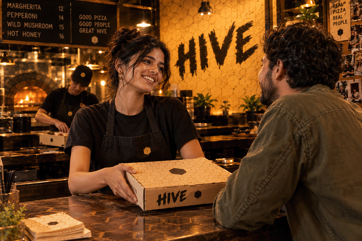 HIVE - Pizza Brand Design Image 23