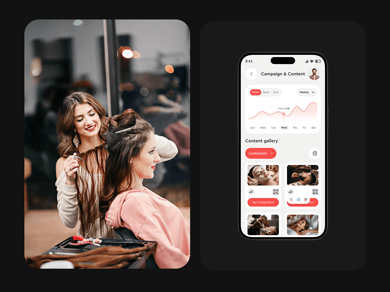 Barber and Beauty Salon Booking App Image 5