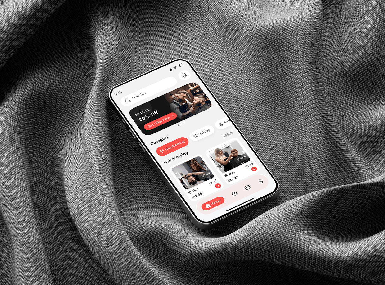 Barber and Beauty Salon Booking App Image 14