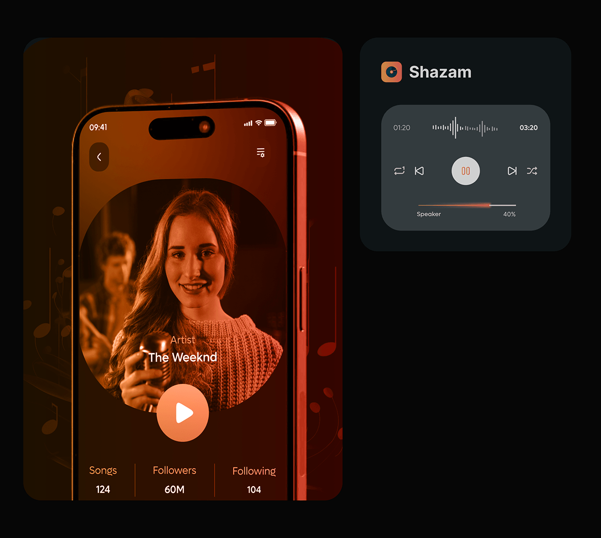 Music Mobile App_Shazam_UIX Image 5