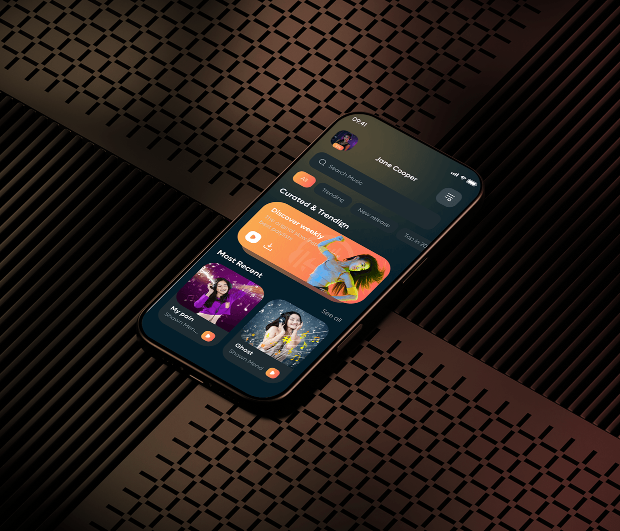 Music Mobile App_Shazam_UIX Image 12