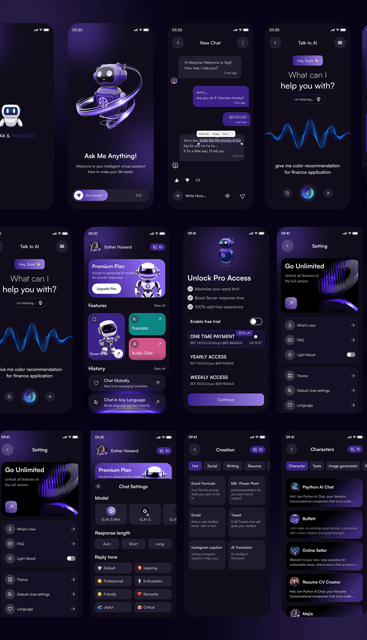 AI Artificial Intelligence Voice Command Mobile App Image 14