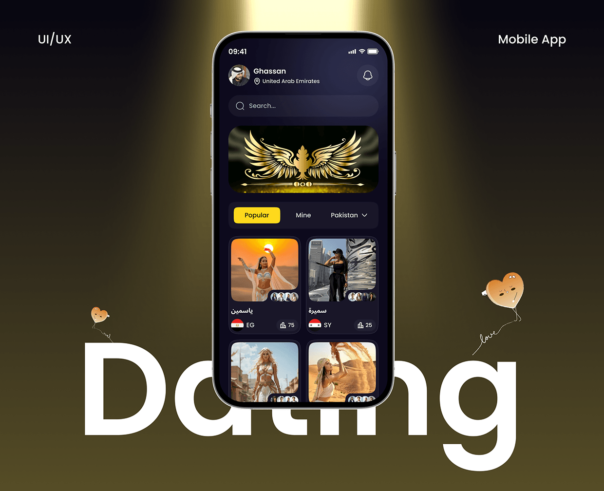 Live Arbian Dating AI App
