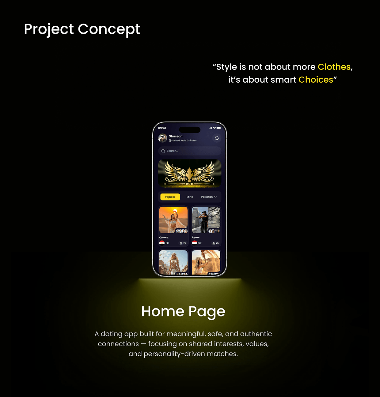 Live Arbian Dating AI App Image 1