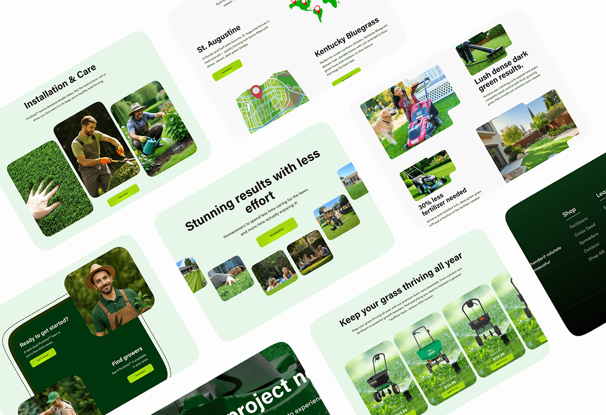 Lawn Care Landing Page Design Image 8